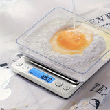 Darrahopens Home & Garden > Kitchenware > Bakeware & Accessories Food Scale, Kitchen Scale — Digital Weight Display in Grams and Ounces, High-Precision Electronic Scale.3000G/0.1G