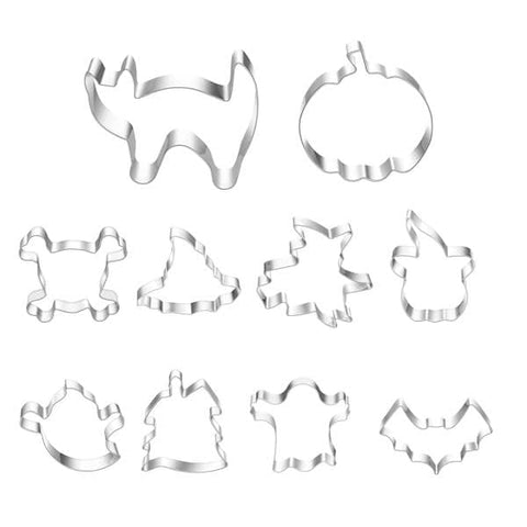 Darrahopens Home & Garden > Kitchenware > Bakeware & Accessories Halloween Cookie Cutter Set