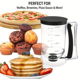 Darrahopens Home & Garden > Kitchenware > Bakeware & Accessories Handheld cake batter separator-Black
