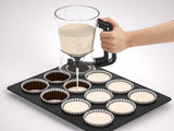 Darrahopens Home & Garden > Kitchenware > Bakeware & Accessories Handheld cake batter separator-Black