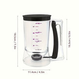 Darrahopens Home & Garden > Kitchenware > Bakeware & Accessories Handheld cake batter separator-Purple