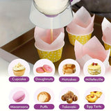 Darrahopens Home & Garden > Kitchenware > Bakeware & Accessories Handheld cake batter separator-Purple