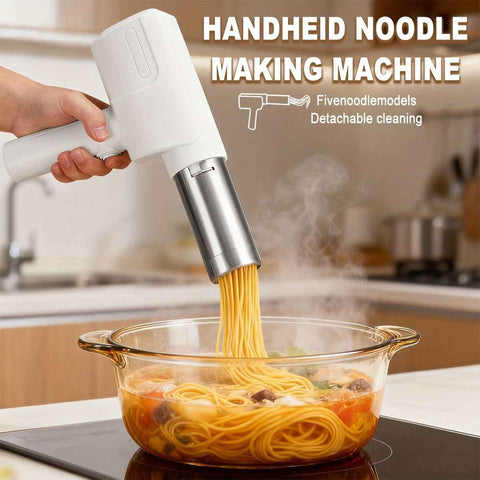 Darrahopens Home & Garden > Kitchenware > Bakeware & Accessories handheld noodle making machine, noodle maker, kitchen appliance, five noodle models, detachable cleaning, high-quality, home cooking, Australia, fresh pasta maker, compact kitchen tool