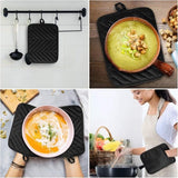 Darrahopens Home & Garden > Kitchenware > Bakeware & Accessories Heat Insulating Mat Set (4 pcs) - Placemats - Coasters - Thick Heat Insulating Gloves - Kitchen Tools for Baking