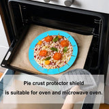 Darrahopens Home & Garden > Kitchenware > Bakeware & Accessories Kitchen Tools - Adjustable Silicone Protective Cover - Pizza & Cake Baking Tools - Kitchen Gadgets - Fits 8" to 10" Cake Pans - 2-Pack