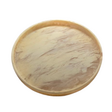 Darrahopens Home & Garden > Kitchenware > Bakeware & Accessories Off-White Resin Serving Tray - Decorative & Food-Safe Display Tray