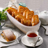 Darrahopens Home & Garden > Kitchenware > Bakeware & Accessories Oval Banneton Bread Proofing Basket with Wool Lining, 30 x 14 x 7 cm
