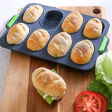 Darrahopens Home & Garden > Kitchenware > Bakeware & Accessories Perforated Non-Stick Mini Baguette Baking Tray, Bread Crisping Tray