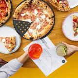 Darrahopens Home & Garden > Kitchenware > Bakeware & Accessories Pizza baking tins - 2 pieces - Non-stick baking tins made of stainless steel - Baking trays for home, kitchen, camping and barbecue - Round baking tins - 24 cm and 26 cm