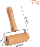 Darrahopens Home & Garden > Kitchenware > Bakeware & Accessories Rolling pin - Wooden - Pizza - Pasta - Hand dough maker - Baking utensils