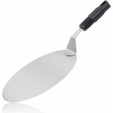 Darrahopens Home & Garden > Kitchenware > Bakeware & Accessories ROund Stainless Steel Pizza Peel With Non-Slip Handle Ideal For Cakes, Pizzas, Pies