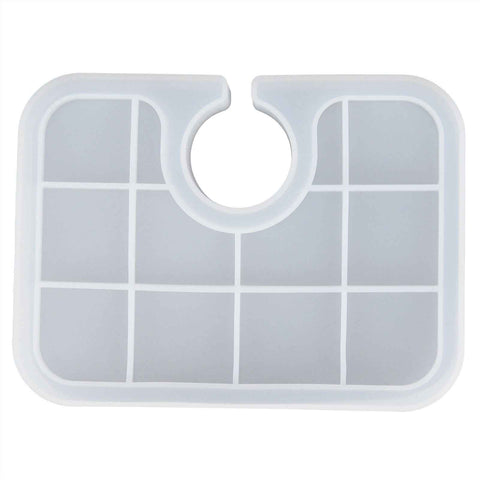 Darrahopens Home & Garden > Kitchenware > Bakeware & Accessories Silicone Mold Translucent Epoxy Resin Drop Glue Tray Tool for DIY Baking Decoration MakingSmall In Australia - Darrahopens