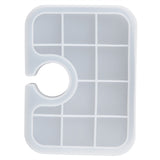 Darrahopens Home & Garden > Kitchenware > Bakeware & Accessories Silicone Mold Translucent Epoxy Resin Drop Glue Tray Tool for DIY Baking Decoration MakingSmall In Australia - Darrahopens