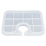 Darrahopens Home & Garden > Kitchenware > Bakeware & Accessories Silicone Mold Translucent Epoxy Resin Drop Glue Tray Tool for DIY Baking Decoration MakingSmall In Australia - Darrahopens