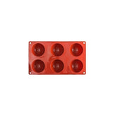 Darrahopens Home & Garden > Kitchenware > Bakeware & Accessories Soap Mold Cake Mould Kitchen Accessories Kitchenware Silicone Gel Baking Tools - 6 semicircle