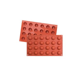 Darrahopens Home & Garden > Kitchenware > Bakeware & Accessories Soap Mold Cake Mould Kitchen Accessories Kitchenware Silicone Gel Baking Tools - 6 semicircle