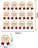 Darrahopens Home & Garden > Kitchenware > Bakeware & Accessories Stickers - 120 sheets - Baking stickers - Adhesive stickers for closing packaging of cakes and desserts - Decorative self-adhesive labels