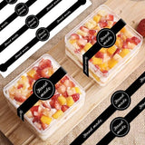 Darrahopens Home & Garden > Kitchenware > Bakeware & Accessories Stickers - 50 sheets - Baking stickers - Strip stickers - DIY baking stickers - Sealing stickers for cake boxes and dessert packaging