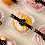 Darrahopens Home & Garden > Kitchenware > Bakeware & Accessories Stickers - 50 sheets - Baking stickers - Strip stickers - DIY baking stickers - Sealing stickers for cake boxes and dessert packaging