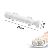 Darrahopens Home & Garden > Kitchenware > Bakeware & Accessories Sushi Roller Maker Tool with Tube Plunger DIY Bazooka Rice Mold for Home Kitchen