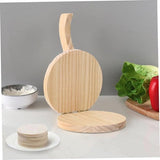 Darrahopens Home & Garden > Kitchenware > Bakeware & Accessories Tortilla Press - Natural Wood Tortilla Press - 6.5 Inch Round Tortilla Press with Handle - Tool for Making Homemade Tortillas, Burritos, Chapatis, and Tortilla Dough