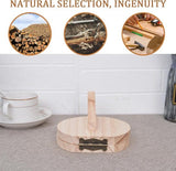 Darrahopens Home & Garden > Kitchenware > Bakeware & Accessories Tortilla Press - Natural Wood Tortilla Press - 6.5 Inch Round Tortilla Press with Handle - Tool for Making Homemade Tortillas, Burritos, Chapatis, and Tortilla Dough