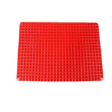Darrahopens Home & Garden > Kitchenware > Bakeware & Accessories Tray Oven Pan Baking Mat Mould Sheet Liner Non-Stick Silicone Cook Pyramid