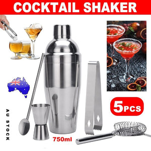 Darrahopens Home & Garden > Kitchenware Boston Cocktail Shaker Set Maker Mixer Martini Spirit Bar Strainer Bartender Kit