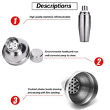 Darrahopens Home & Garden > Kitchenware Boston Cocktail Shaker Set Maker Mixer Martini Spirit Bar Strainer Bartender Kit