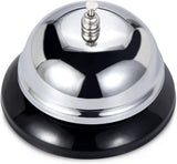 Darrahopens Home & Garden > Kitchenware Call Service Bell Chrome Plated Reception Desk Counter Shop Restaurant