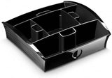 Darrahopens Home & Garden > Kitchenware CEP Tea Coffee Storage Home Office Organizer Organiser Distributor Tray - Black