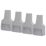 Darrahopens Home & Garden > Kitchenware > Coasters 4Pcs U Shape Casters Door Stopper Anti Sliding Furniture Wheels Cups Protectors for Sofa Bed Chair Gray In Australia - Darrahopens
