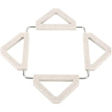 Darrahopens Home & Garden > Kitchenware > Coasters Silicone Trivet, Stretchable Heat Resistant Kitchen Accessories Silicone Placemat For Kitchen Countertop For Pot, Bowl,