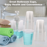 Darrahopens Home & Garden > Kitchenware > Cutlery 1200x 8oz (240ml) Premium Plastic Clear Cups Extra Strong PET BPA Free In Australia - Darrahopens