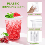 Darrahopens Home & Garden > Kitchenware > Cutlery 1200x 9oz (266ml) Premium Plastic Clear Cups Extra Strong PET BPA Free In Australia - Darrahopens