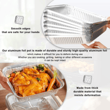 Darrahopens Home & Garden > Kitchenware > Cutlery 120x Aluminium Square Baking Trays Disposable - Suits Air Frying 20x20x4.5cm In Australia - Darrahopens