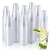 Darrahopens Home & Garden > Kitchenware > Cutlery 1920x 7oz (210ml) Premium Plastic Clear Cups Extra Strong PET BPA Free In Australia - Darrahopens