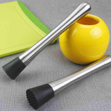Darrahopens Home & Garden > Kitchenware > Cutlery 2 pack 8 Inch Stainless Steel Muddler for Cocktails, Long Handle Durable Material, Bar Tool for Making Mojito and Fruit Drinks