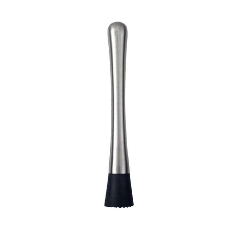 Darrahopens Home & Garden > Kitchenware > Cutlery 2 pack 8 Inch Stainless Steel Muddler for Cocktails, Long Handle Durable Material, Bar Tool for Making Mojito and Fruit Drinks