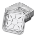 Darrahopens Home & Garden > Kitchenware > Cutlery 320x Aluminium Square Baking Trays Disposable - Suits Air Frying 20x20x4.5cm In Australia - Darrahopens