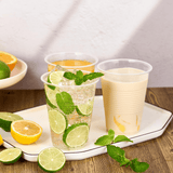 Darrahopens Home & Garden > Kitchenware > Cutlery 640x 16oz (480ml) Premium Plastic Clear Cups Extra Strong PET BPA Free In Australia - Darrahopens