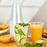 Darrahopens Home & Garden > Kitchenware > Cutlery 640x 16oz (480ml) Premium Plastic Clear Cups Extra Strong PET BPA Free In Australia - Darrahopens