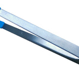 Darrahopens Home & Garden > Kitchenware > Cutlery Hand Shape Small Tongs Silicone Tips Blue Stainless Steel Funny Heat Resistant Easy Clean Food Tongs for Ice Fruits In Australia - Darrahopens