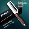Darrahopens Home & Garden > Kitchenware > Cutlery Heavy-duty stainless steel vegetable peeler and slicer - multi-functional kitchen tool with straight blade and ergonomic non-slip handle.