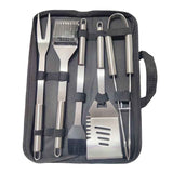 Darrahopens Home & Garden > Kitchenware > Cutlery stainless steel BBQ tool set, BBQ utensils, outdoor grilling tools, Australian BBQ set, durable BBQ tools