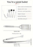 Darrahopens Home & Garden > Kitchenware > Cutlery stainless steel BBQ tool set, BBQ utensils, outdoor grilling tools, Australian BBQ set, durable BBQ tools