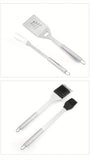Darrahopens Home & Garden > Kitchenware > Cutlery stainless steel BBQ tool set, BBQ utensils, outdoor grilling tools, Australian BBQ set, durable BBQ tools