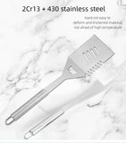 Darrahopens Home & Garden > Kitchenware > Cutlery stainless steel BBQ tool set, BBQ utensils, outdoor grilling tools, Australian BBQ set, durable BBQ tools