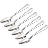 Darrahopens Home & Garden > Kitchenware > Cutlery Stainless Steel Grapefruit Spoons, 6-Pack with Spikes