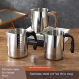 Darrahopens Home & Garden > Kitchenware > Cutlery StainlessSteelCoffeeLatteArtCup1000ml-ModelB